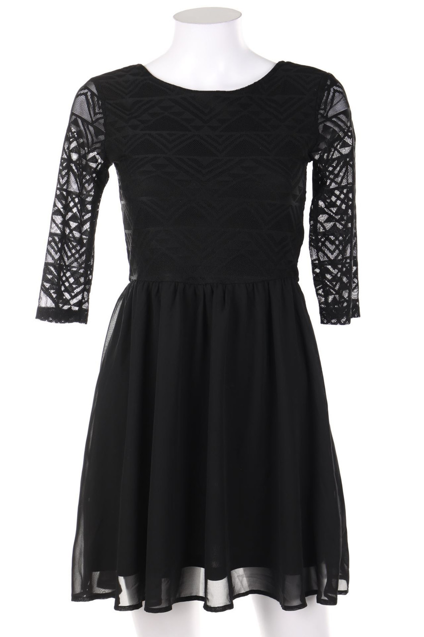 H&M DIVIDED - Kleid mit Spitze - D 36