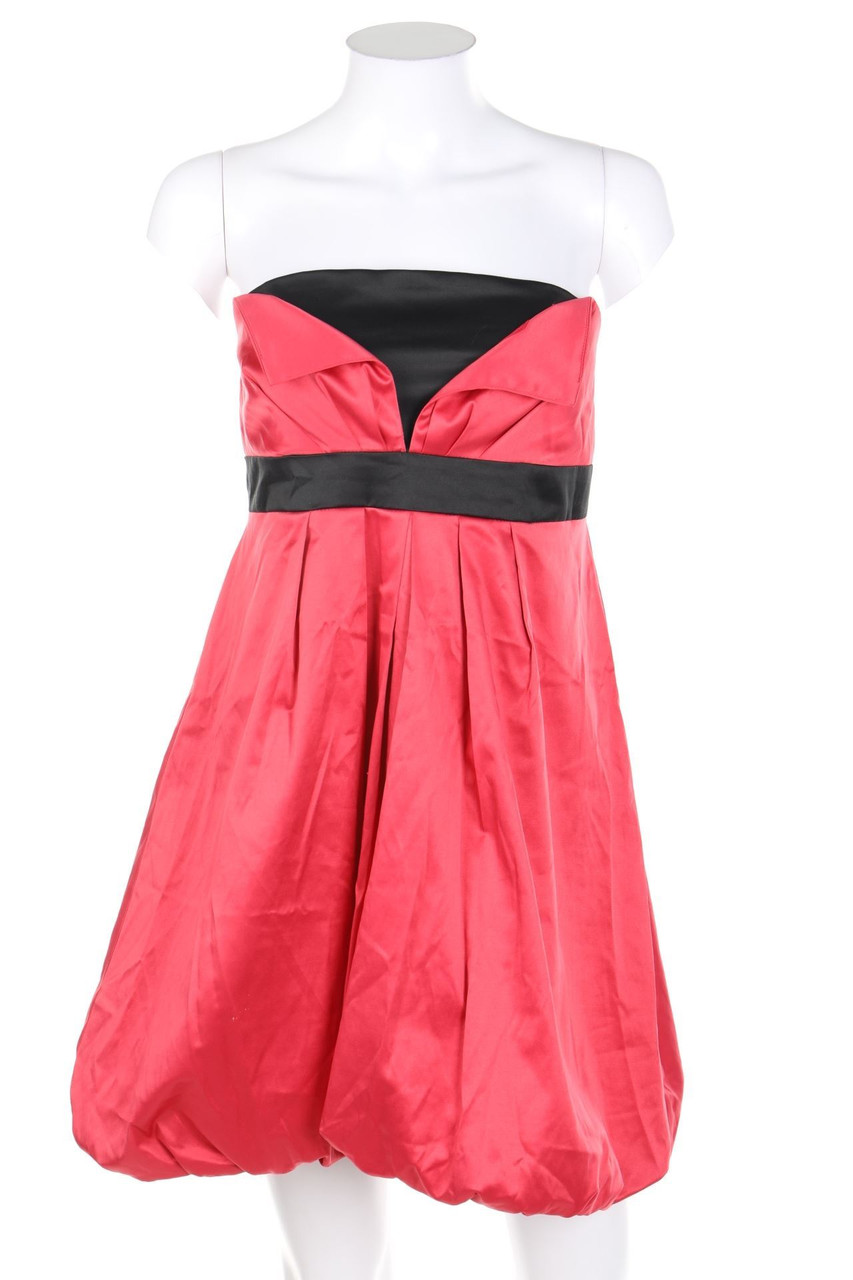 NAF NAF - Bandeau-Abendkleid aus Satin - D 40