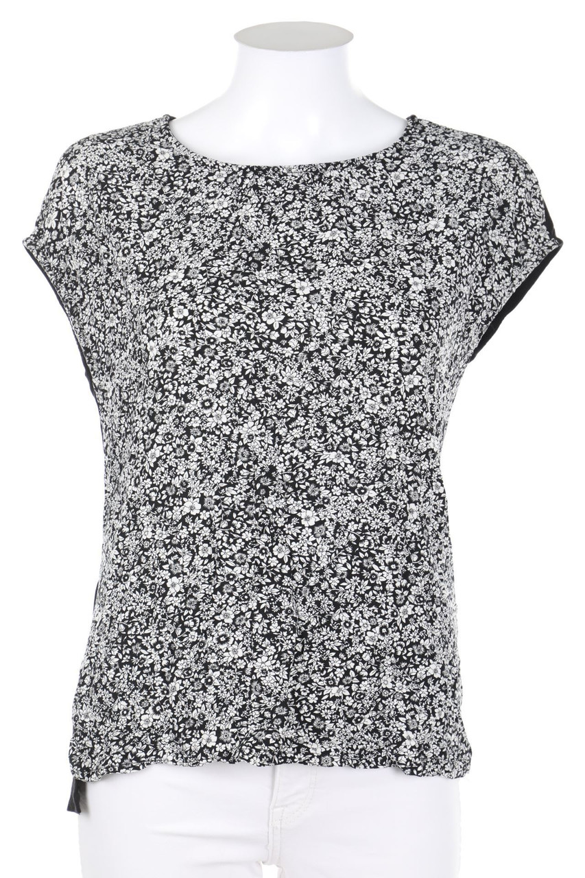 Yessica by C&A - Kurzarm-Bluse mit Blumen-Print - XS