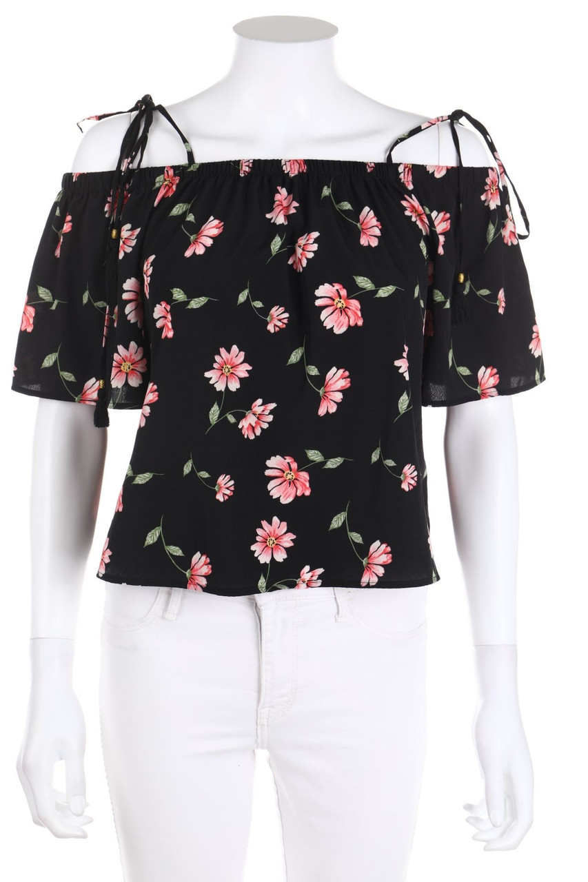 TALLY WEiJL - Off-the-shoulder blouse with Flower Print - L