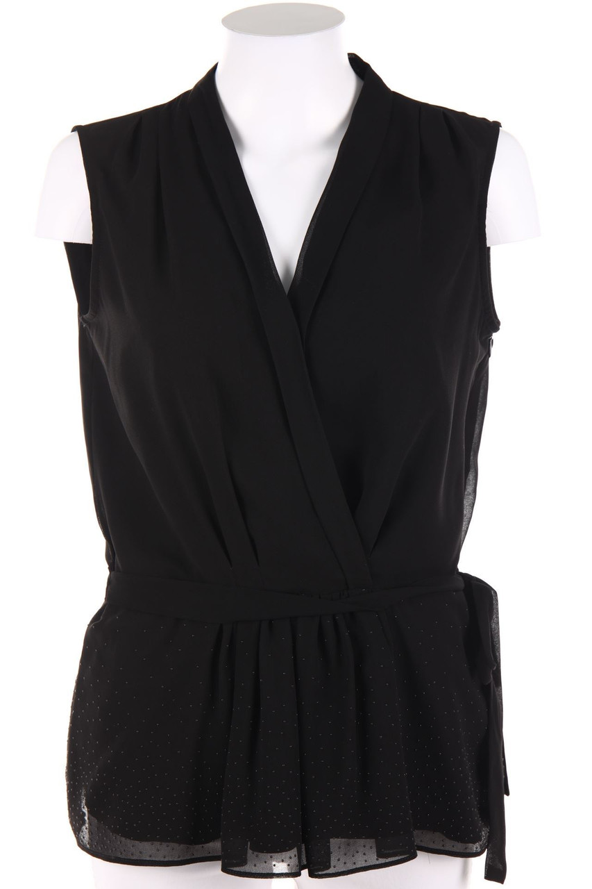 oltre - Blouse Top with Belt - D 38