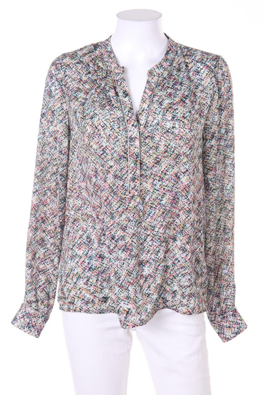 promod - Tunika-Bluse mit Print - D 40