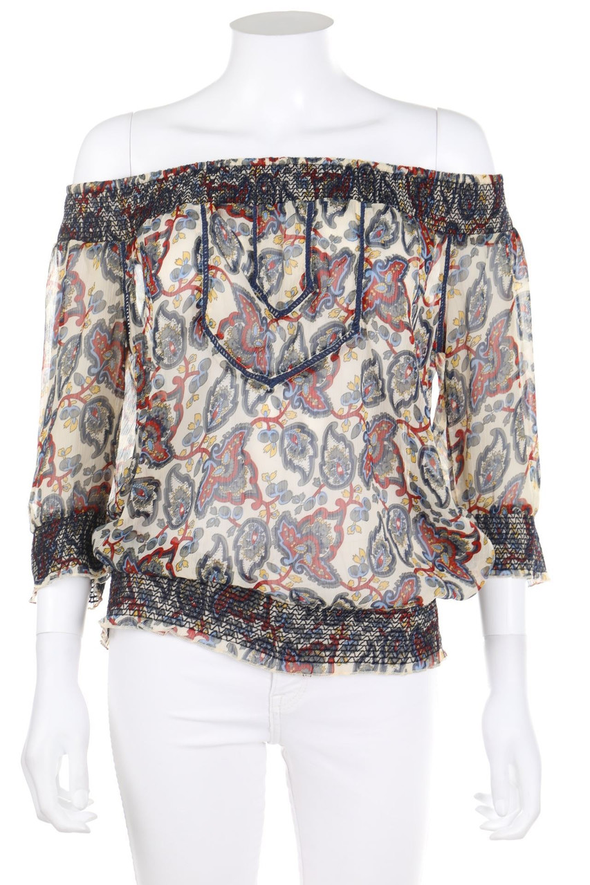 Sfera - Print-Bluse mit 3/4-Ärmel - M