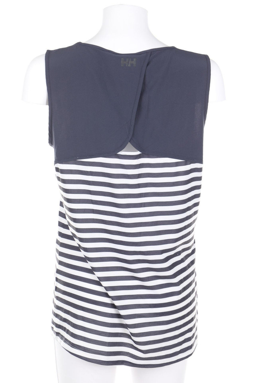 HELLY HANSEN - Stripe Tanktop with Asymmetrical Cut - M