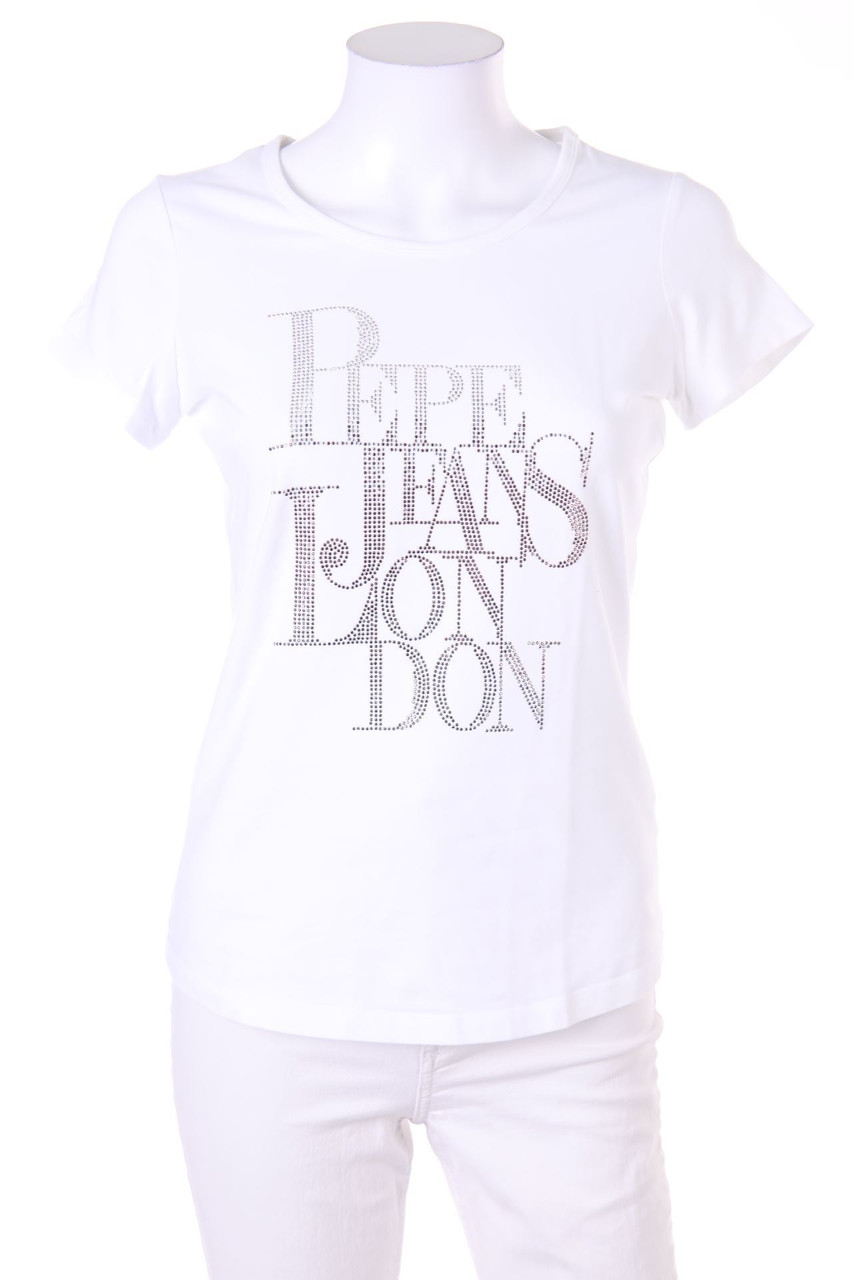 Pepe Jeans - Shortsleeve-Shirt with Jewelry Stones - M