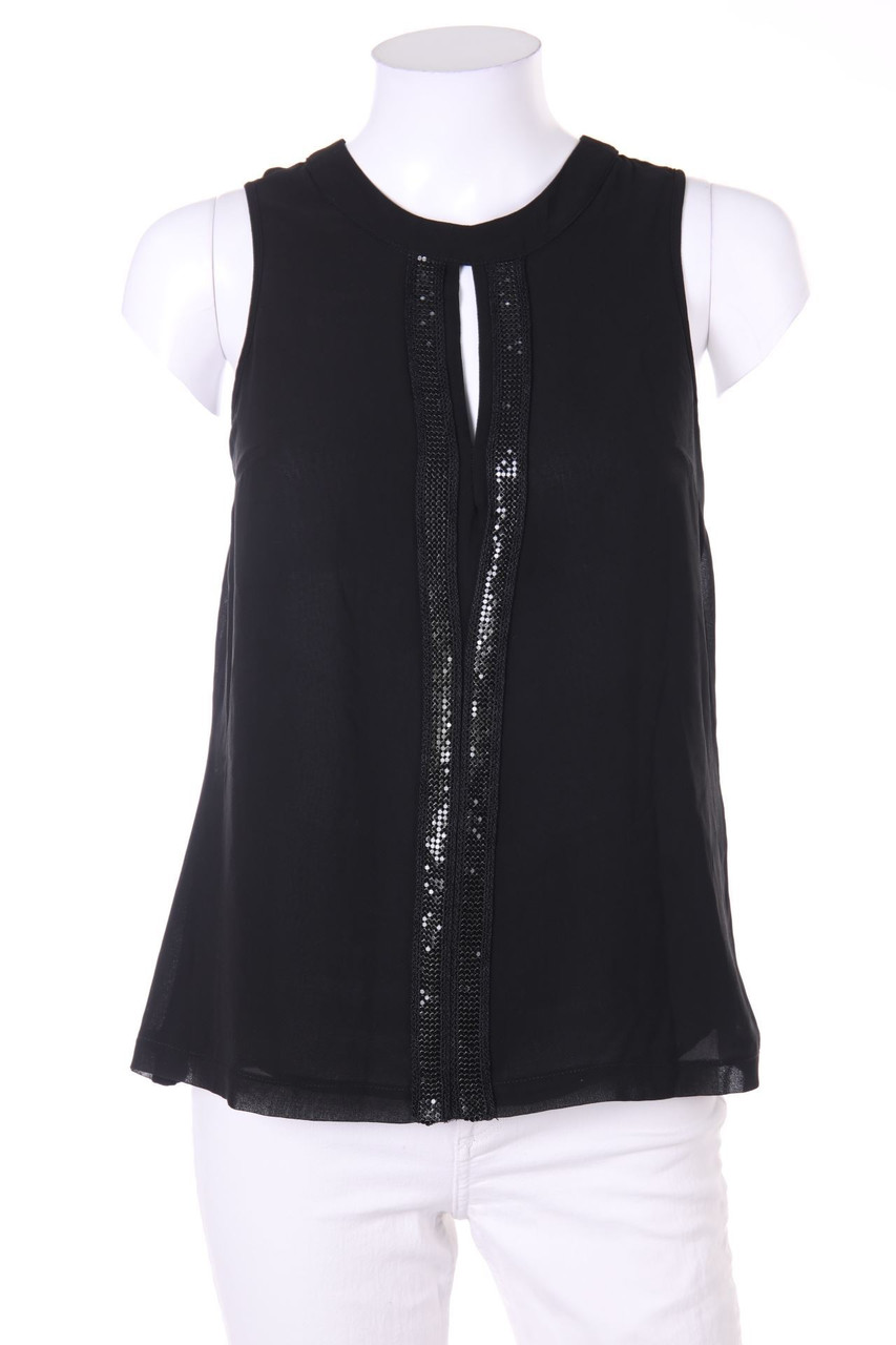 MORGAN - Blouse Top with Applications - XS