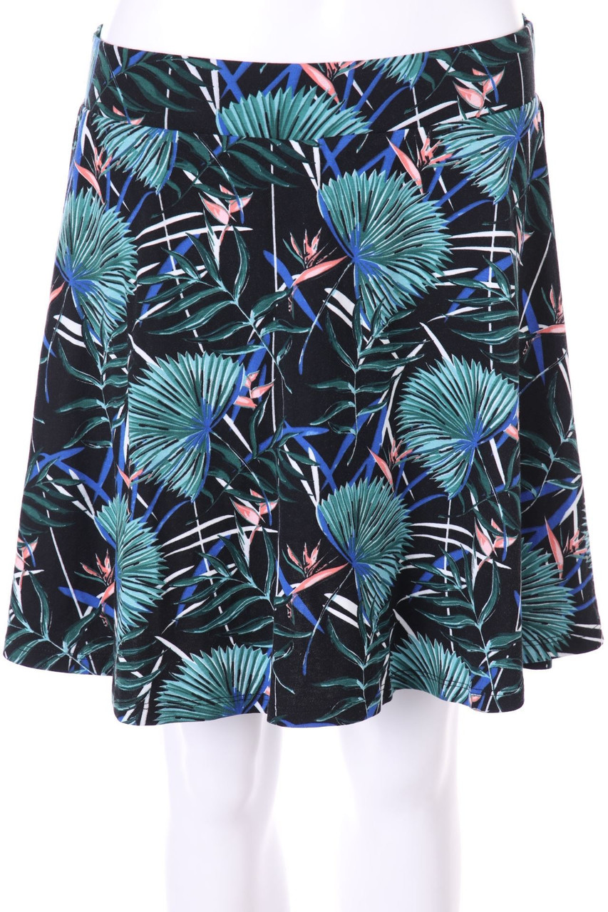 No Label - Skater-Skirt with floral print - D 40