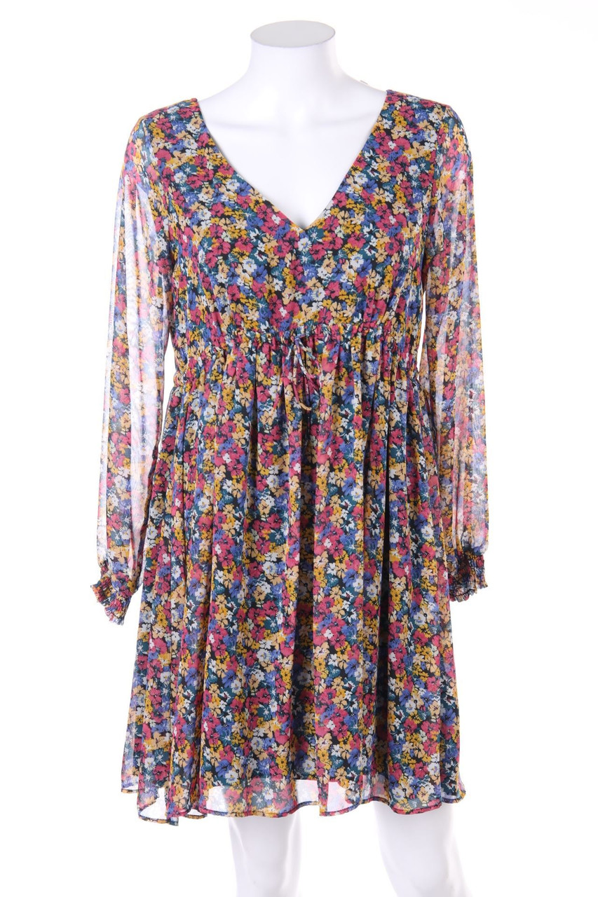 NAF NAF - Kleid mit Blumen-Print - D 34