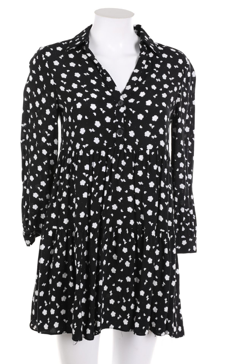 ZARA - Dress with Flower Print - S