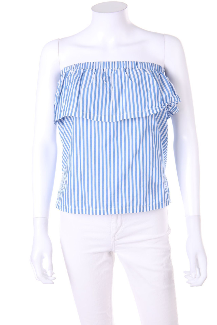 H&M - Bustier-Top mit Streifen - D 36