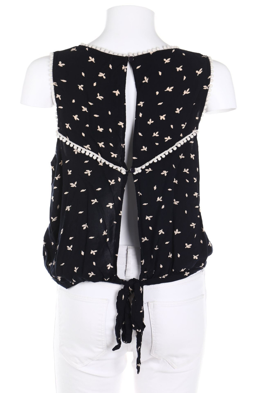 Daphnea - Blouse Top with floral print - S