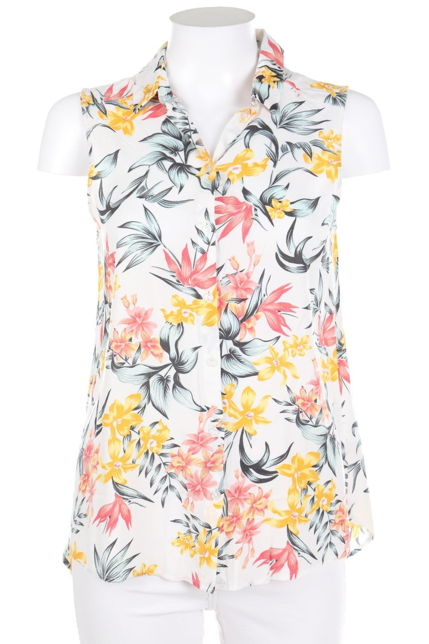 H&M DIVIDED - Blusentop mit Blumen-Print - D 36