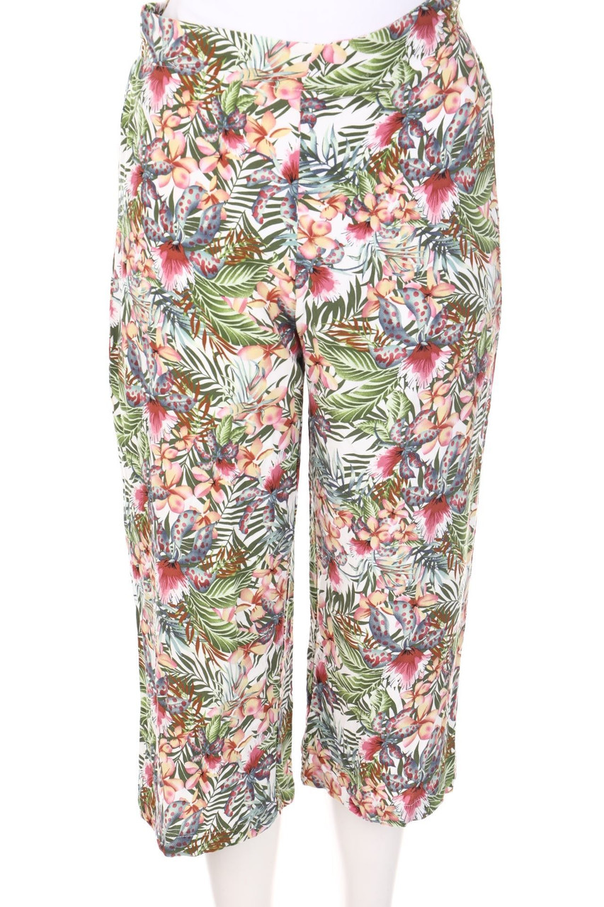 VERO MODA - Culotte mit Tropical Print - S