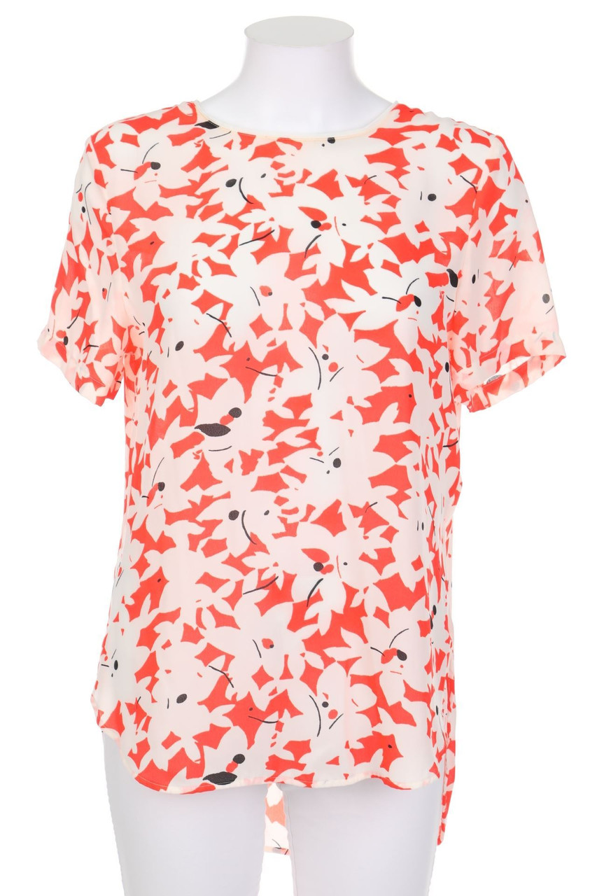 H&M - Vokuhila-Kurzarm-Bluse - D 38