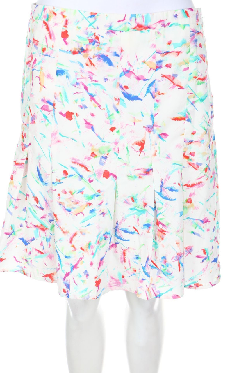 GRAIN DE MALICE - Falten-Mini-Rock mit Print - D 38