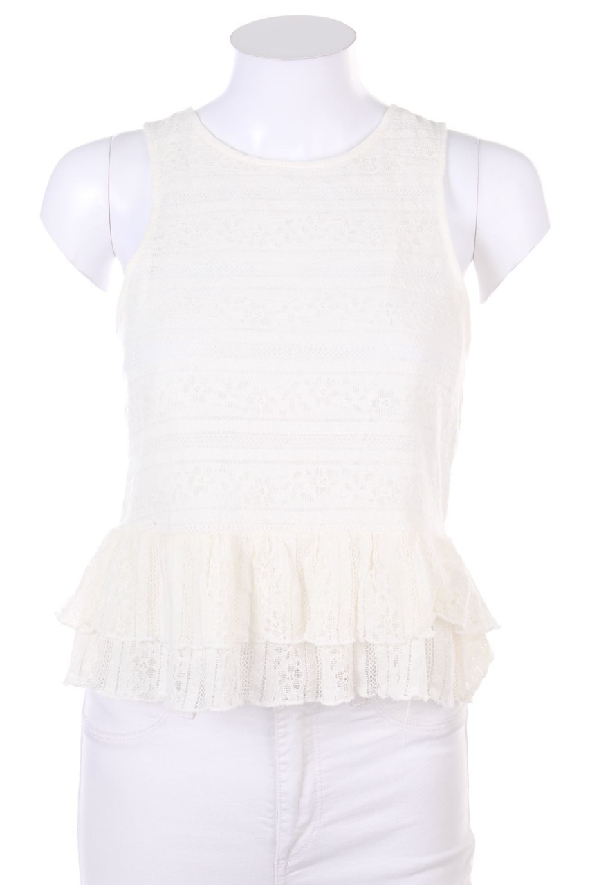 L.A. HEARTS - Boho-Blusentop aus Spitze - XS