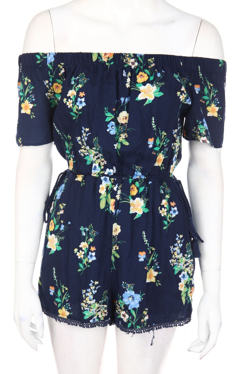 Bershka BSK GIRL - Carmen-dress with floral print - S