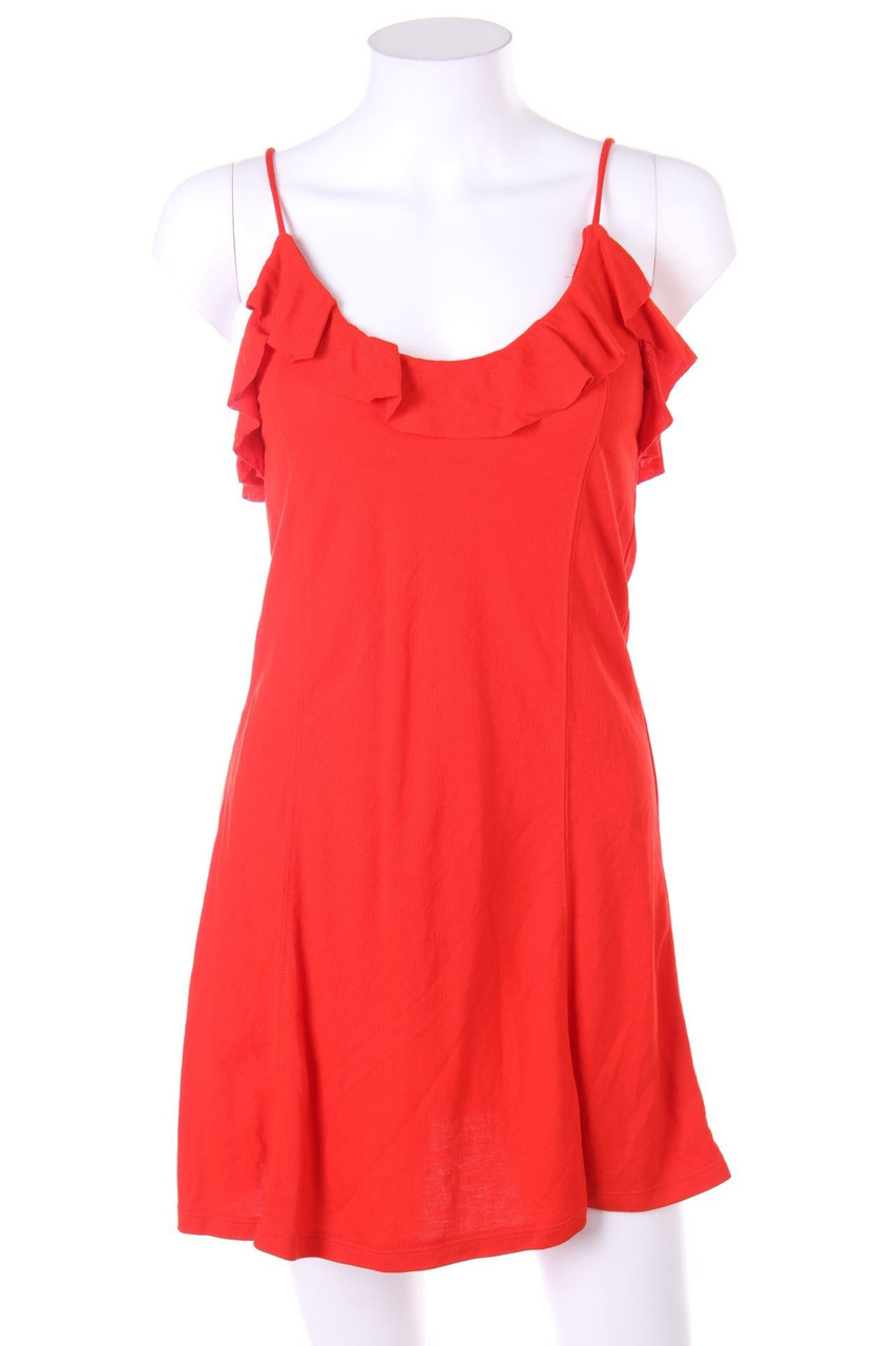 ZARA - Mini Dress with Volants - S