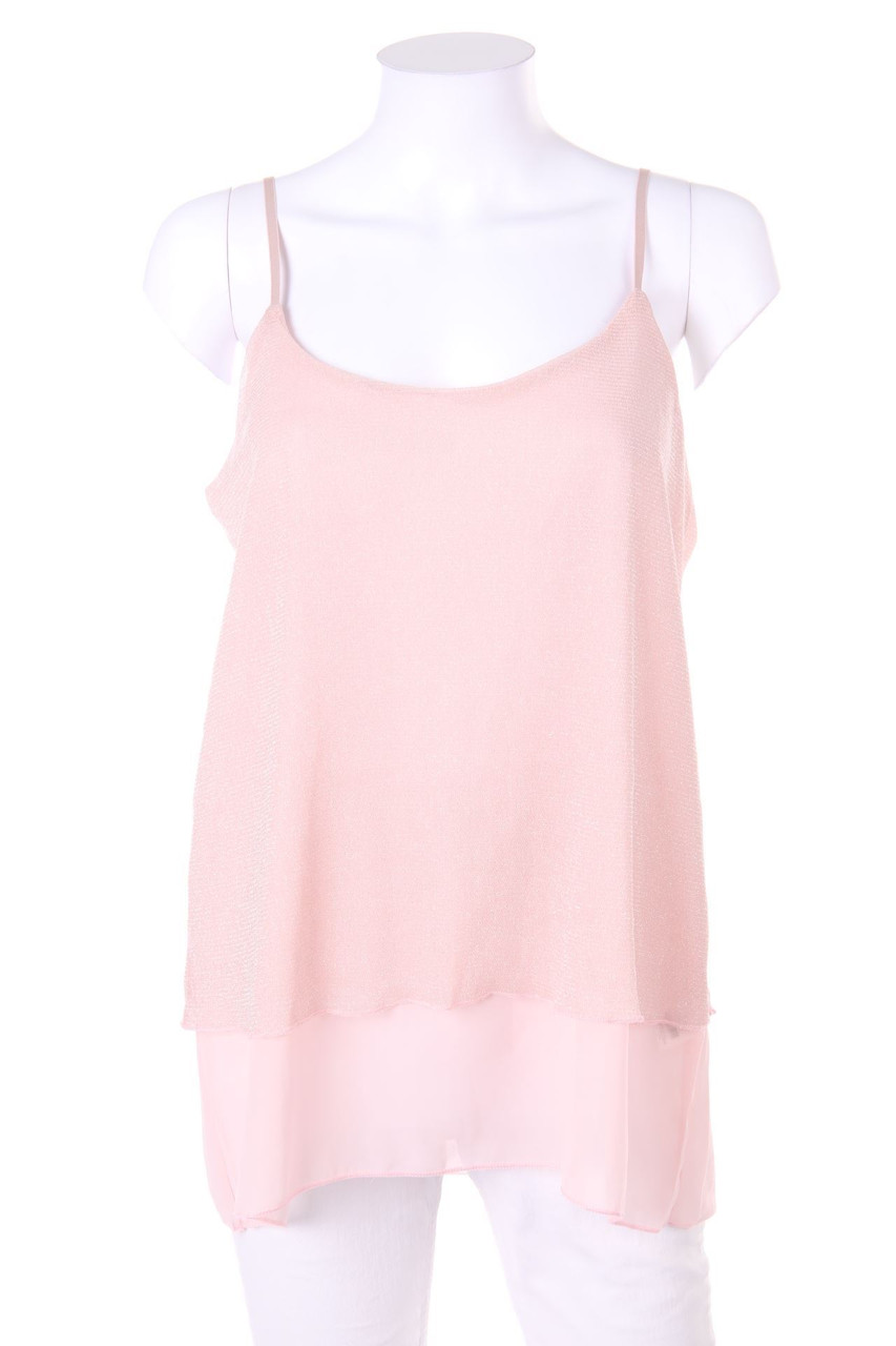 COLLOSEUM - Top with Metallic Effect - M