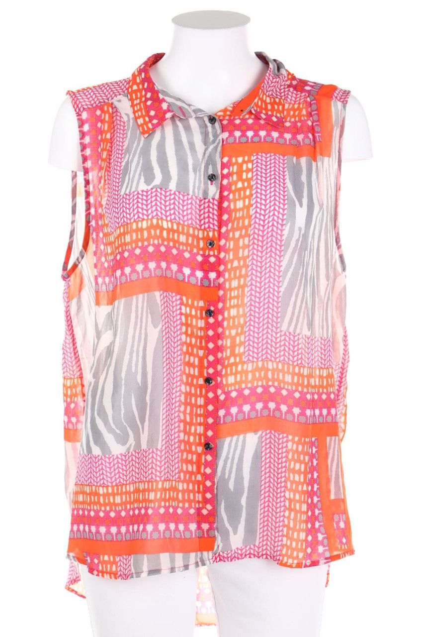 H&M - Blusentop mit Print - D 42