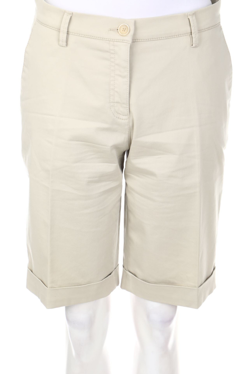 BRAX FEEL GOOD - Shorts mit Logo-Stickerei aus Baumwoll-Mix - D 36