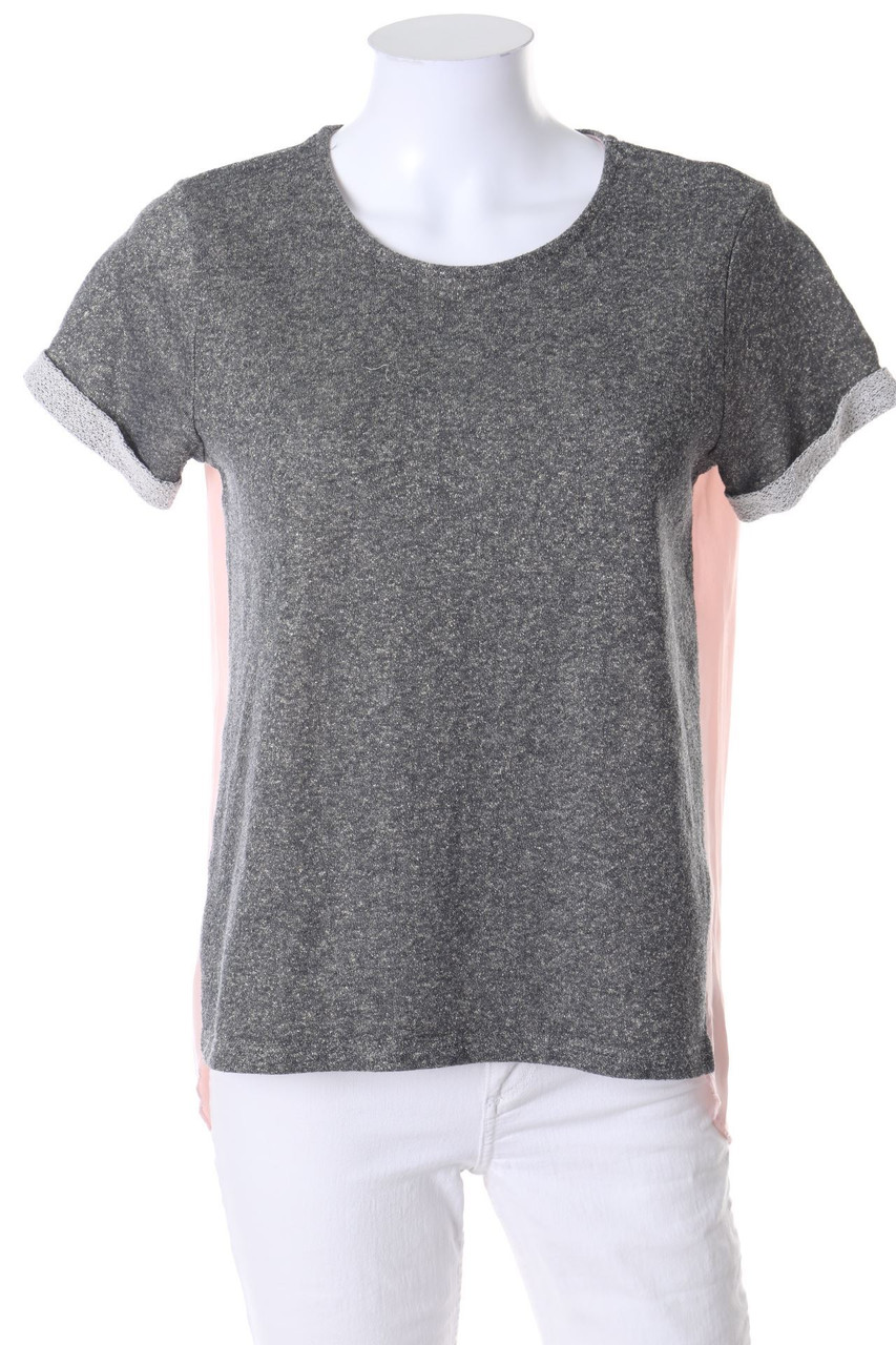 LTB - Shortsleeve Blouse with Glitter - M