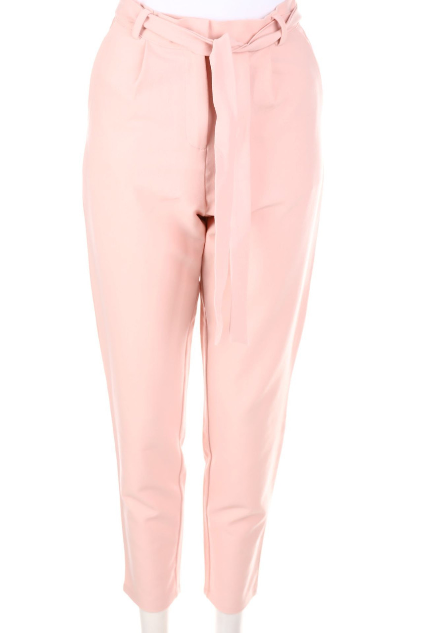 pieces - High Waist-Hose mit Gürtel - XS