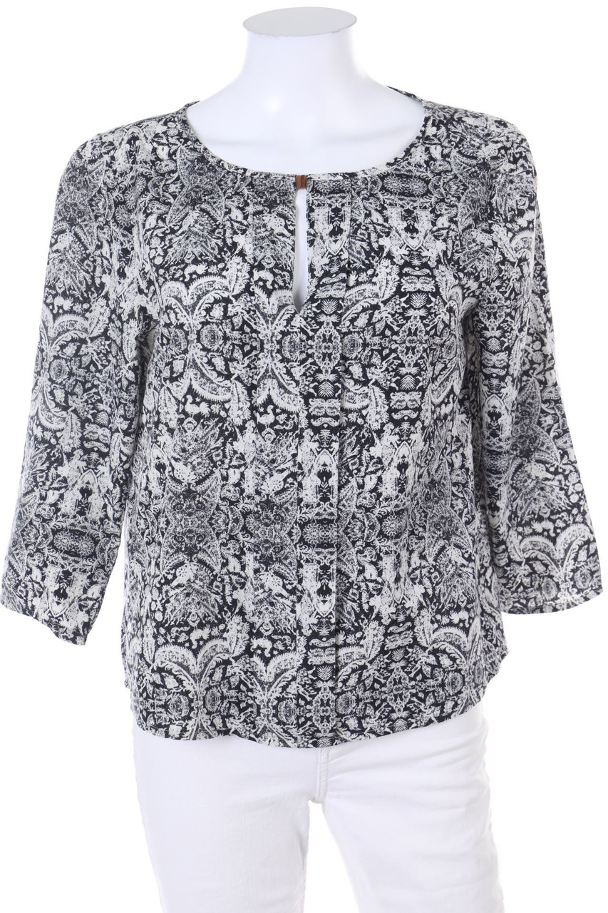 H&M - Bluse mit Print - L