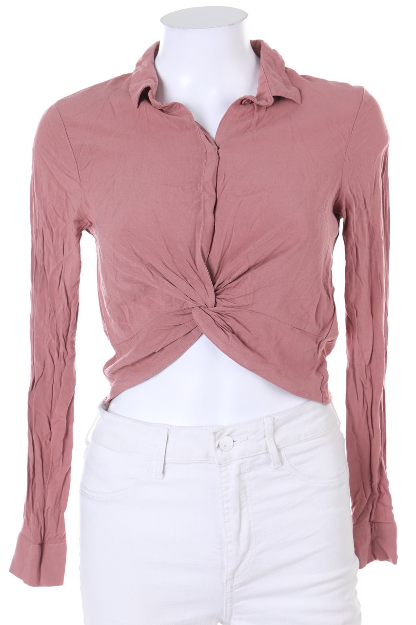 H&M DIVIDED - Cropped-Hemd-Bluse - D 36