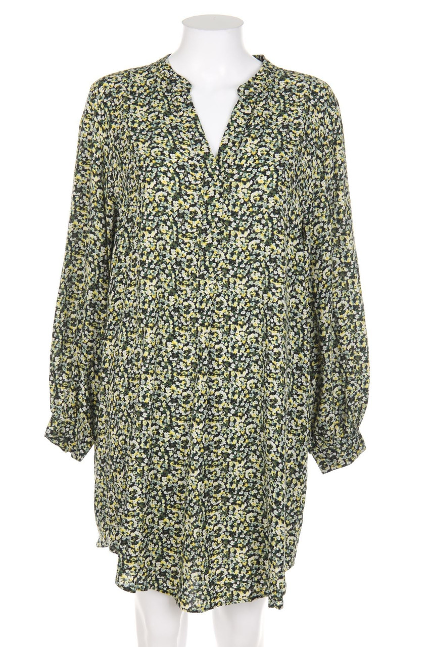 H&M - Oversize-Kleid mit Blumen-Print - M