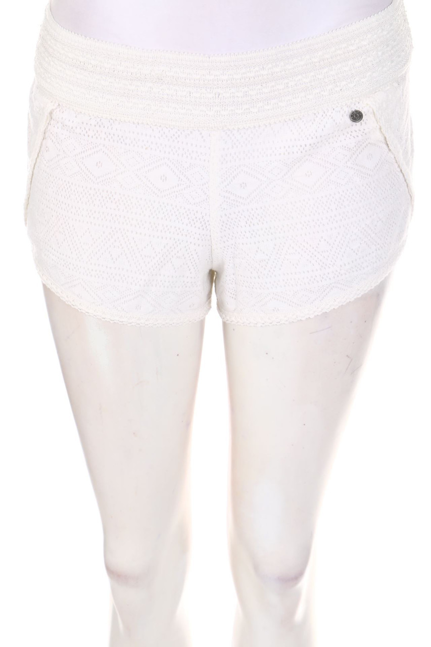 element - Shorts with Crochet Knit Details - S