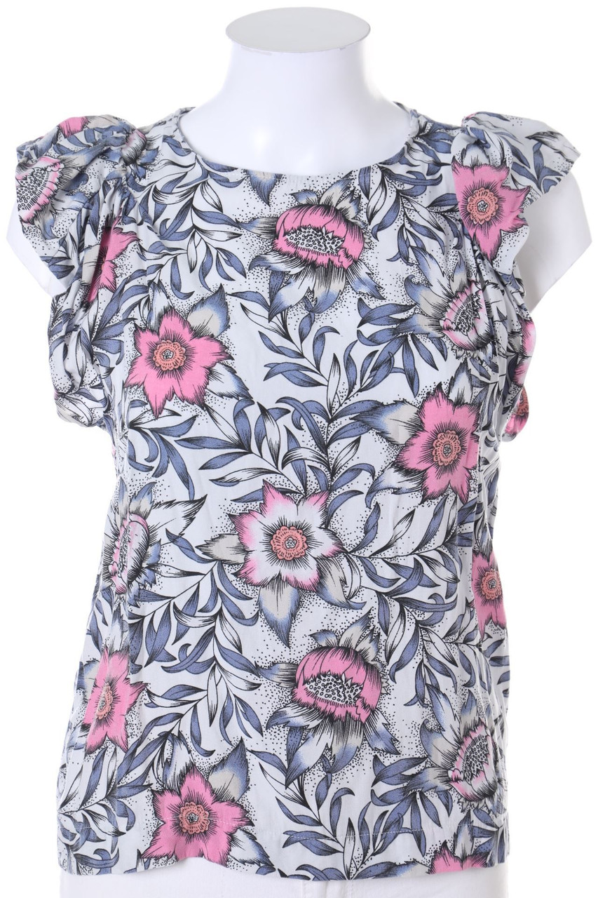 H&M - Blusentop mit Blumen-Print - D 34