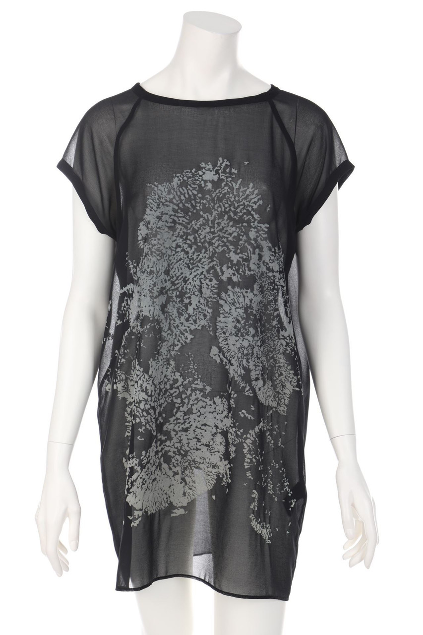 cop.copine - Chiffon-dress with Print - D 36