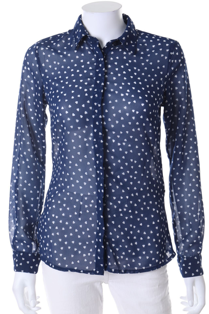 MONTEGO - Hemd-Bluse mit Muster - D 34