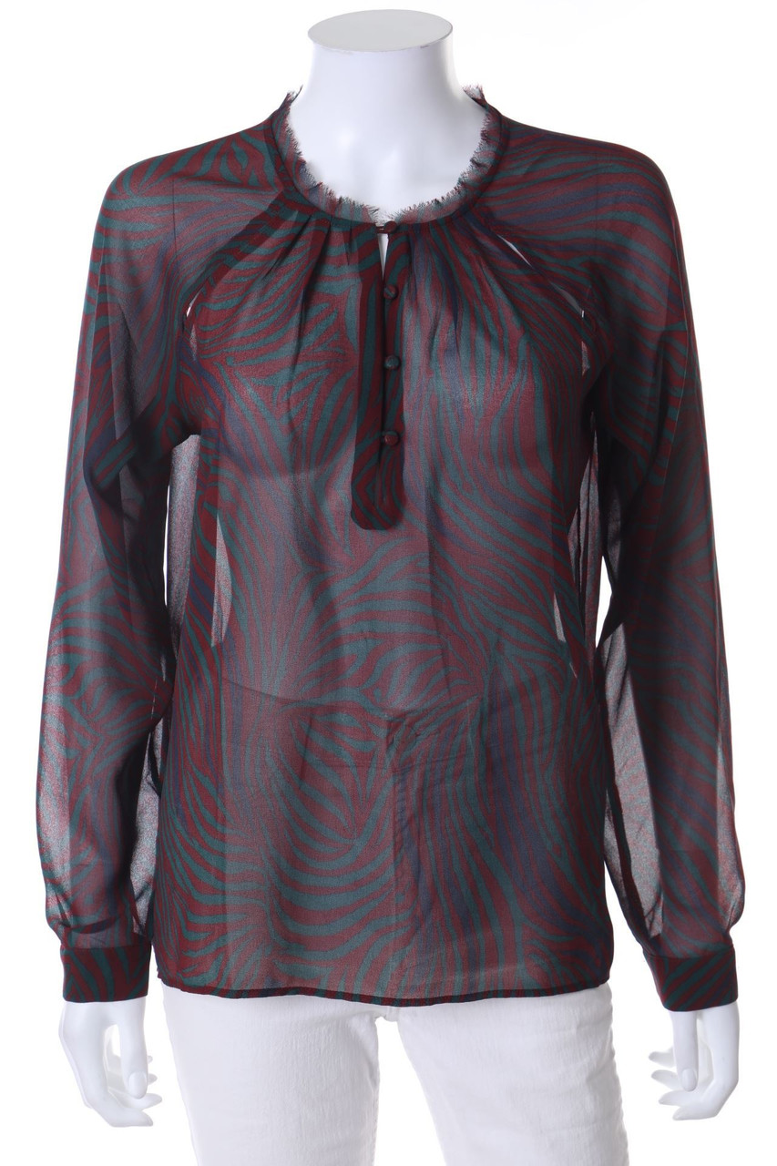 VOLCOM - Tunika-Bluse mit Print - D 42