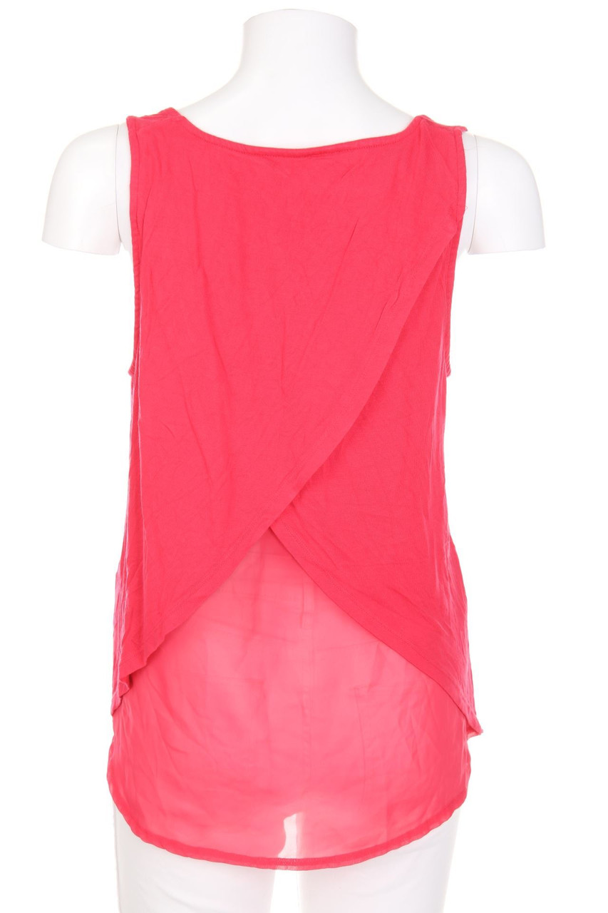 TIFFOSI - Top with Chiffon, Layer Look - S