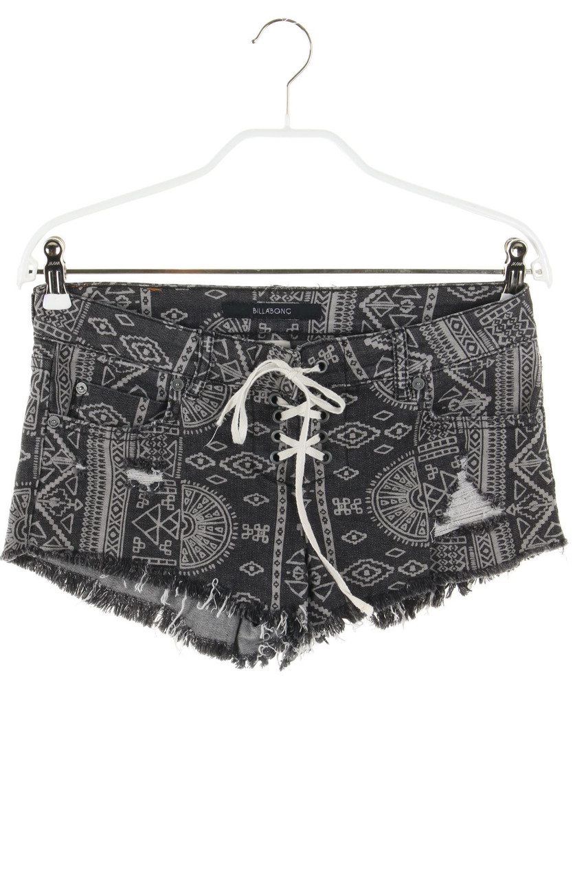 BILLABONG - Jeans-Shorts mit Ethno-Print - W26
