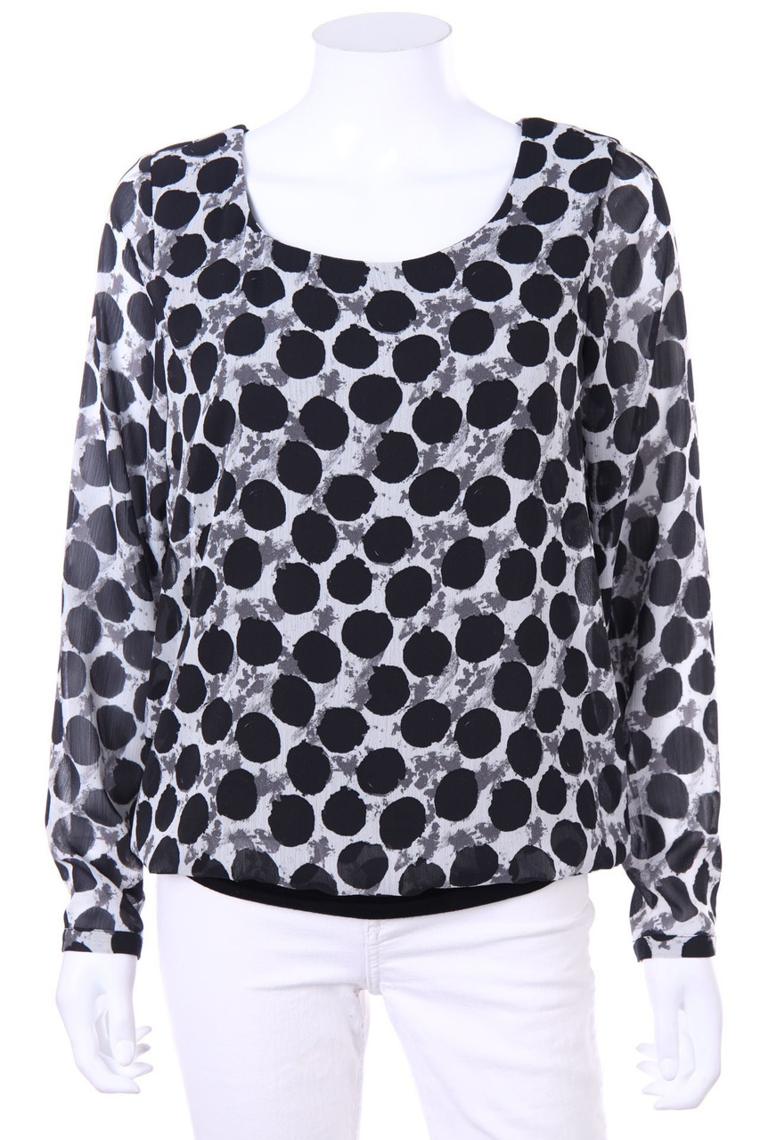 KENNY S. - Bluse mit Punkten - D 36