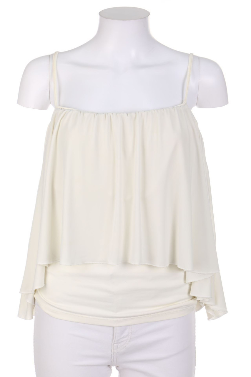 ZARA - Volant-Shirt - M