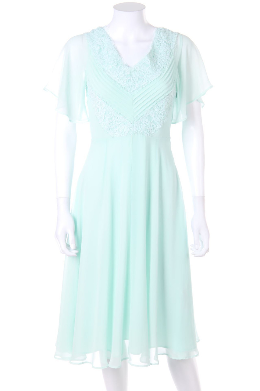 asos - Abendkleid mit Spitzen-Einsatz - D 34