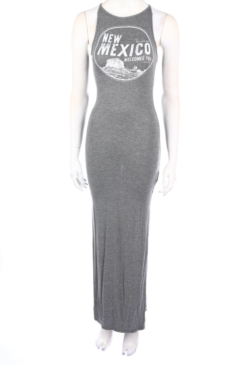 TALLY WEiJL - Maxi Dress with Statement Print - XS