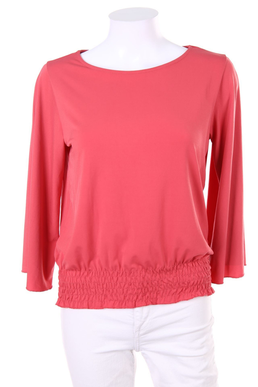 AMISU - Shirt mit Smok-Details - XS