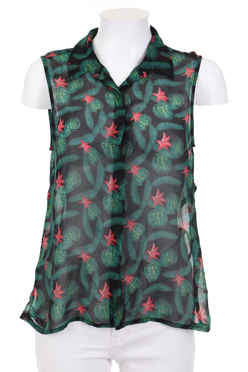 lft - Blusentop mit floralem Muster - S