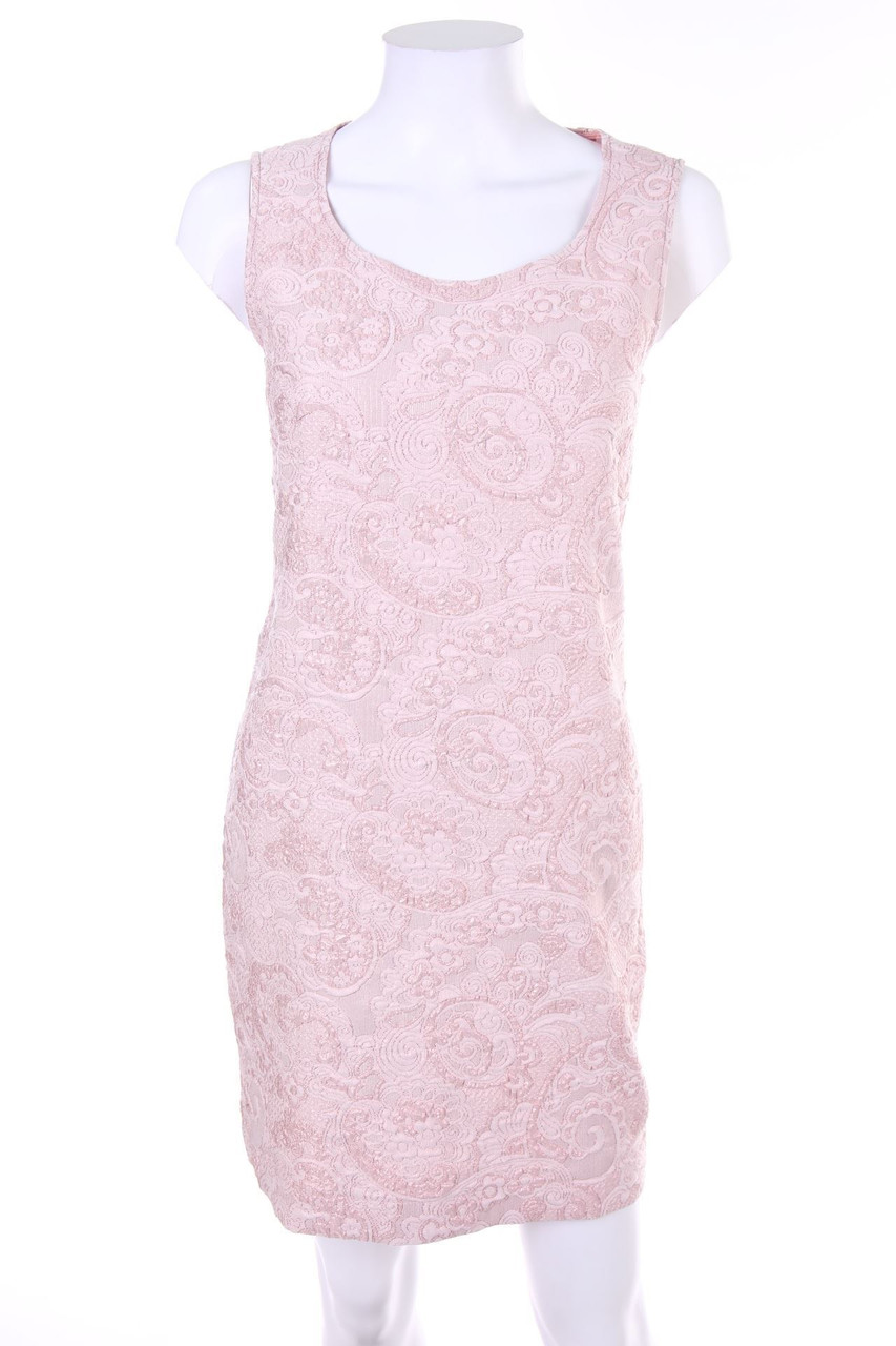 JONES - Glitzer-Abendkleid mit floralem Muster - D 34