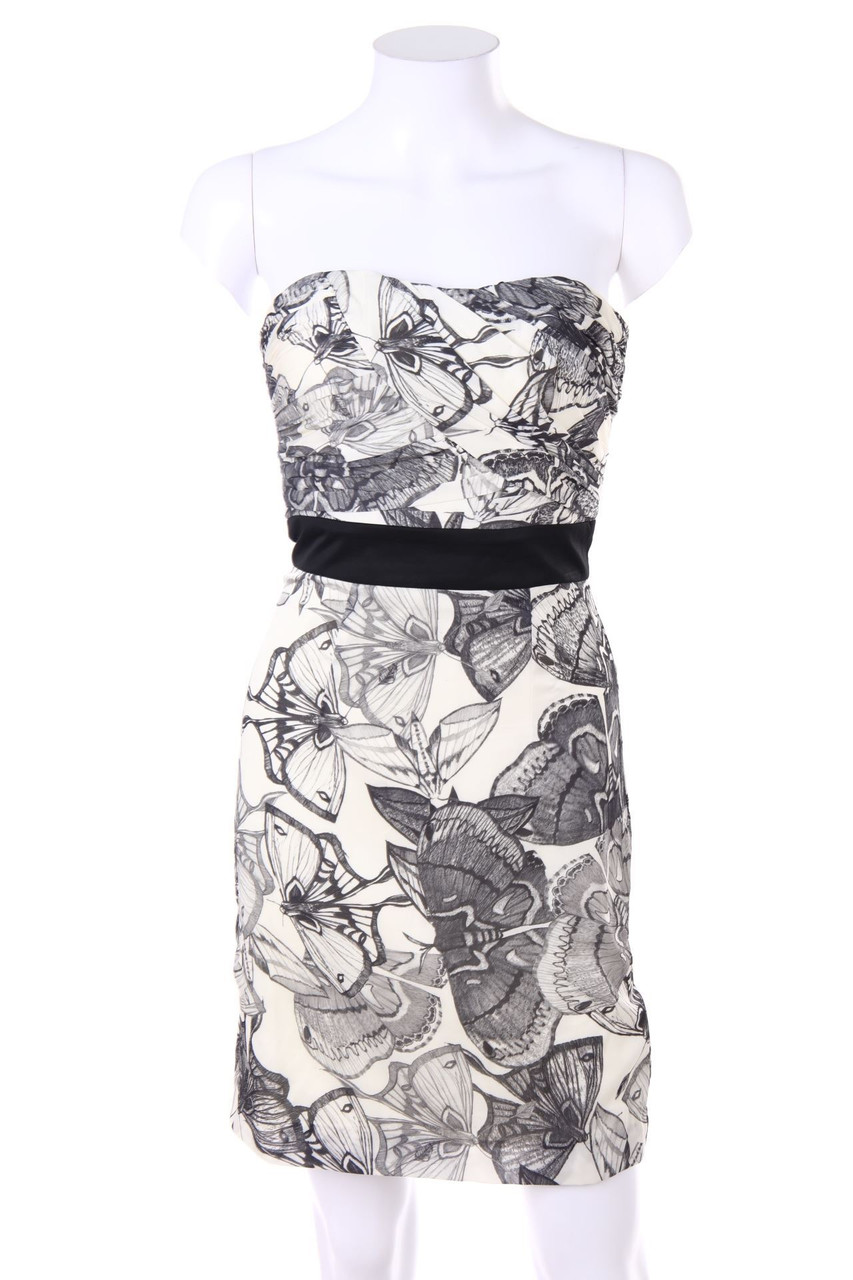 H&M - Bandeau-Kleid mit Print - D 34