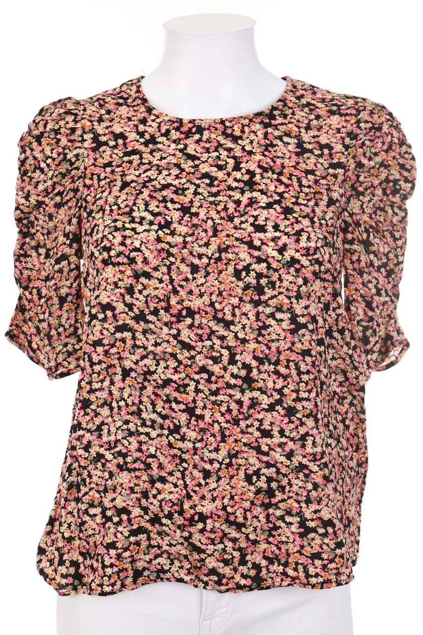 H&M - Bluse aus Viskose mit Raffungen - D 34