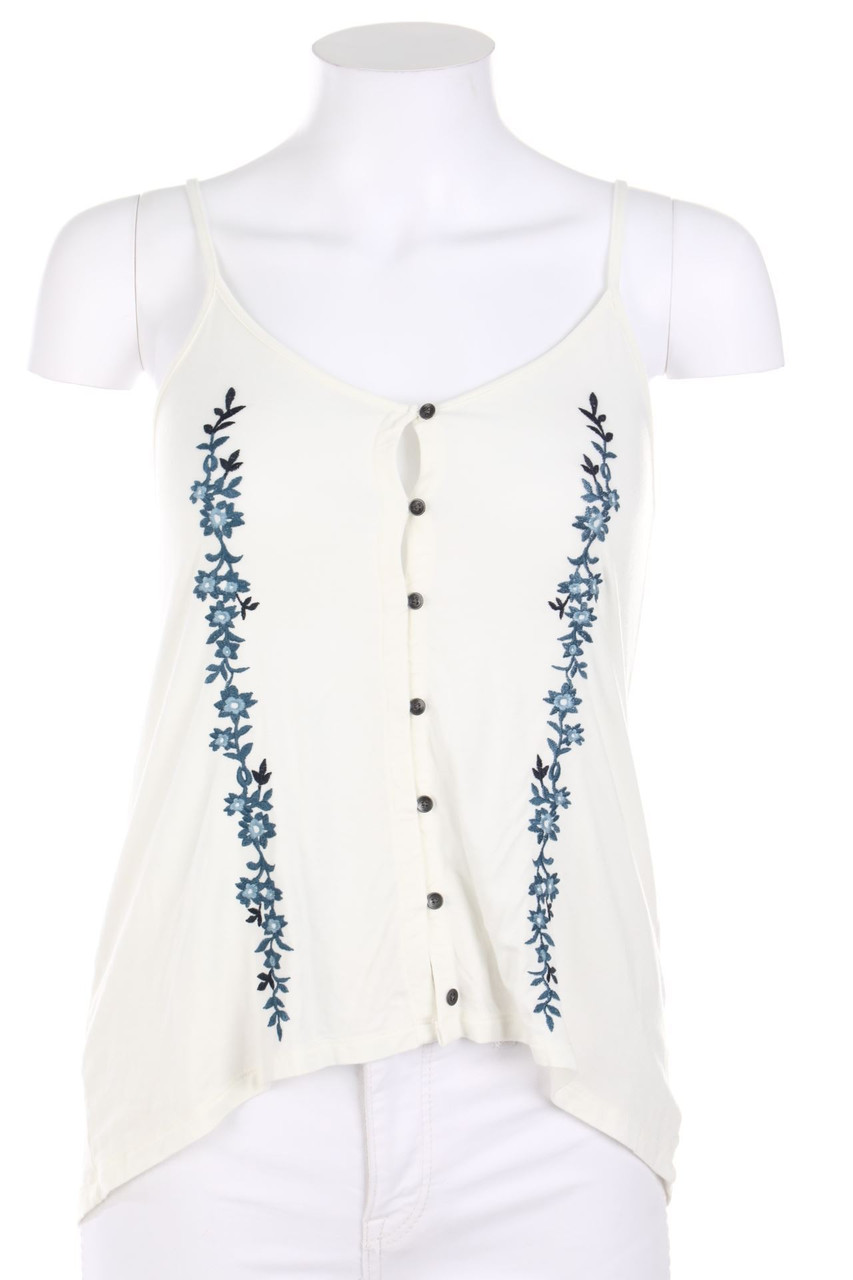 American Eagle - Top mit Stickereien - XXS