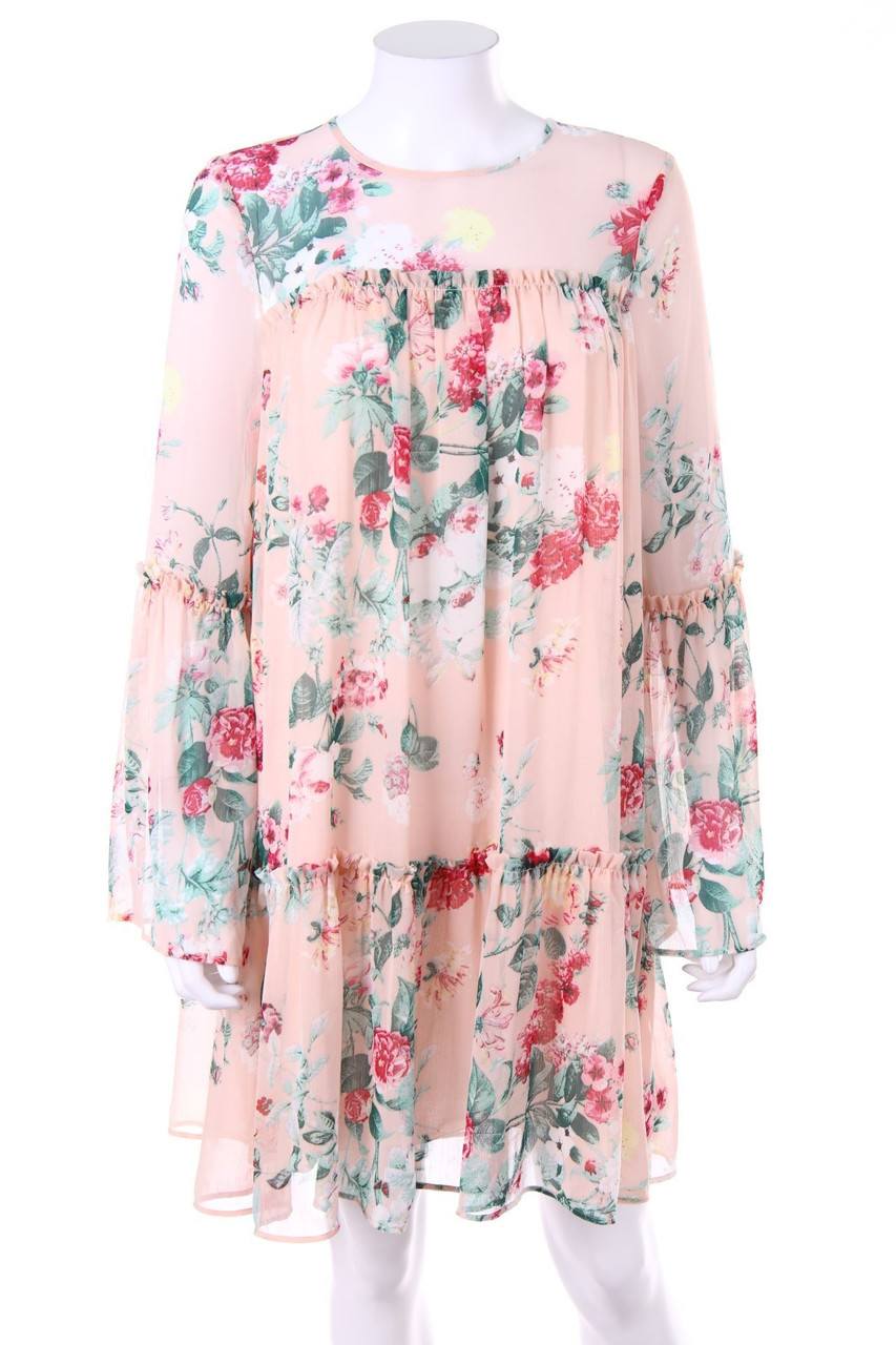 H&M - Kleid mit floralem Muster - D 38