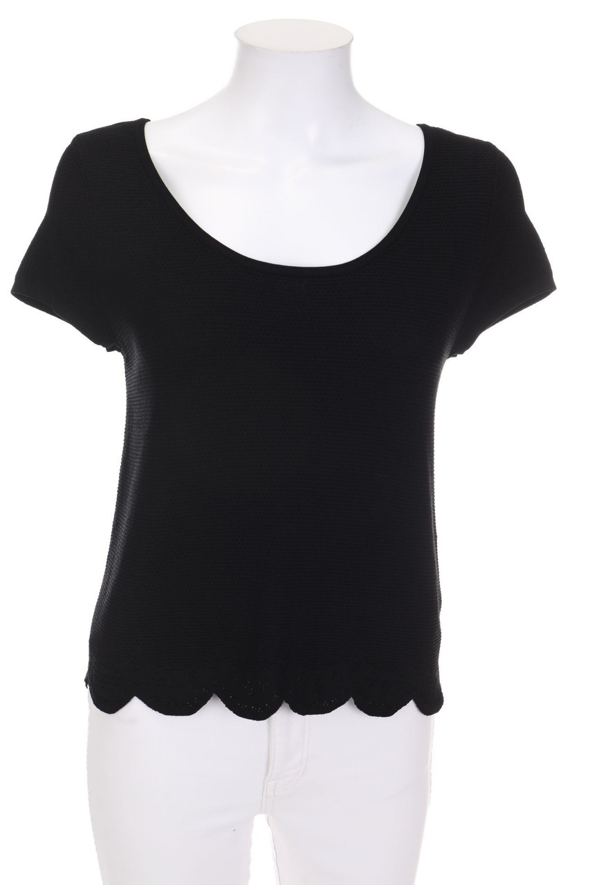 KOOKAI - Kurzarm-Strick-Pullover - D 32