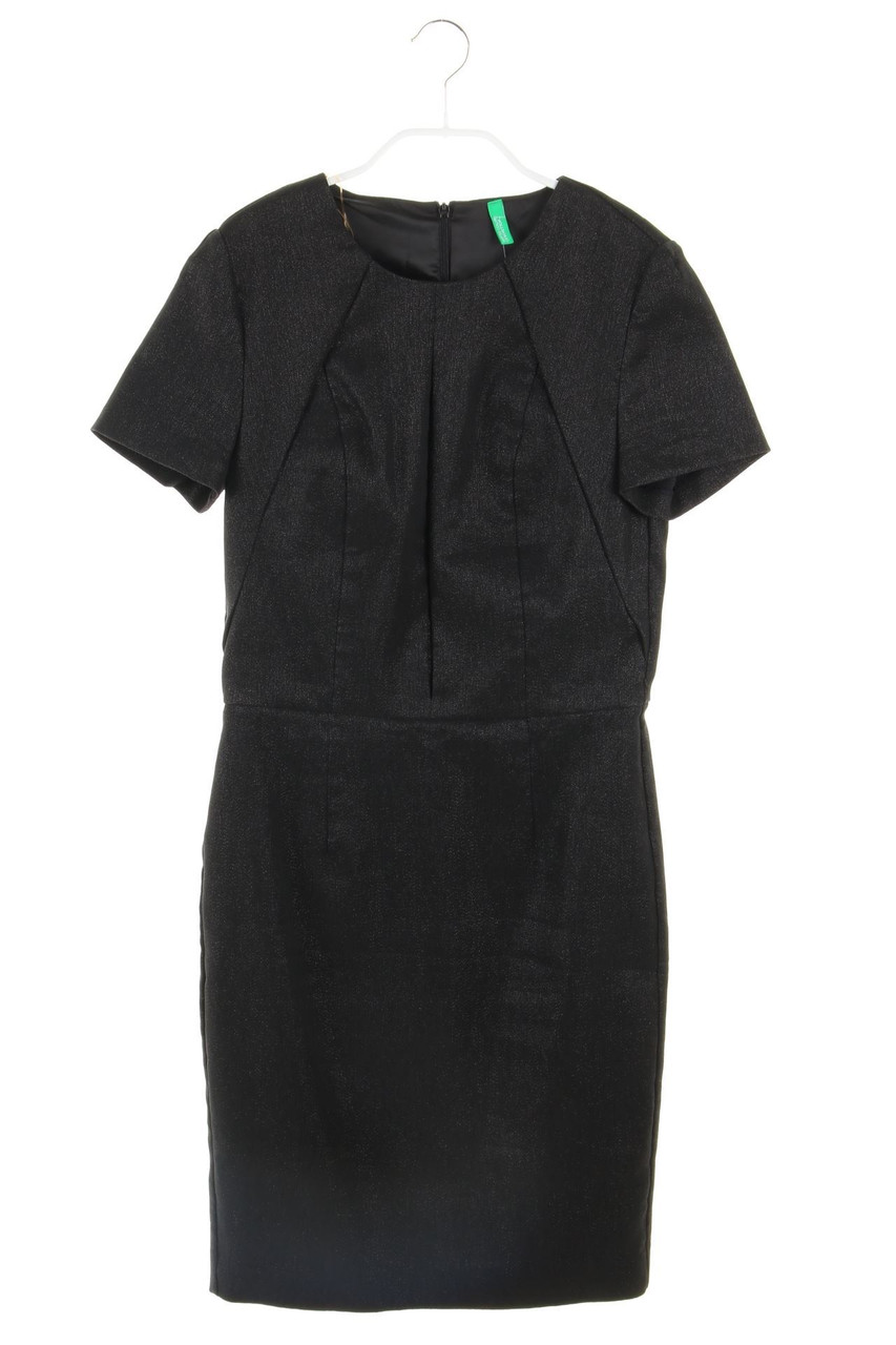 UNITED COLORS OF BENETTON - Glitter-Sheath Dress with Stretch - XS